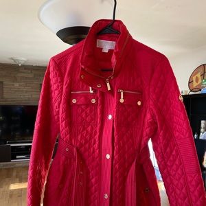 Red Michael Kors jacket